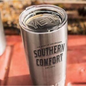 SOUTHERN COMFORT YETI TUMBLER SET — 16oz. & 10oz lowball
